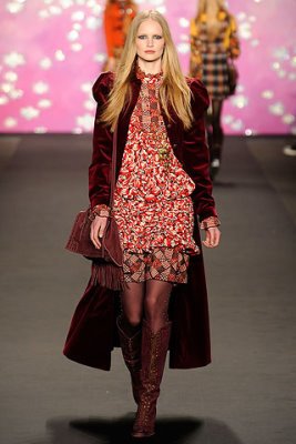 Anna Sui F/W09 - Katrin Thormann