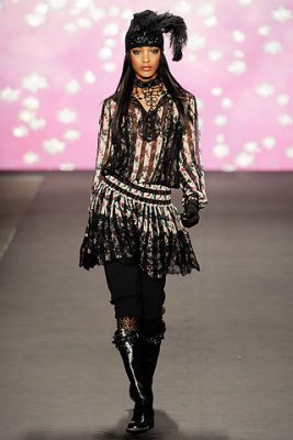 Anna Sui F/W09 - Jourdan Dunn