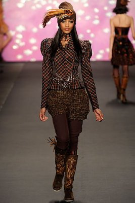 Anna Sui F/W09 - Jourdan Dunn