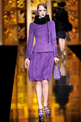 Christian Dior F/W&apos;09 - Raquel Zimmermann