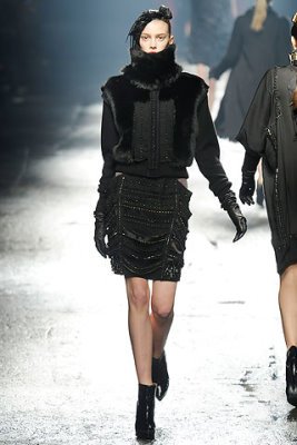 Lanvin F/W&apos;09 - Magdalena Frackowiak