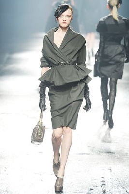 Lanvin F/W&apos;09 - Vlada Roslyakova