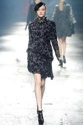 Lanvin F/W&apos;09 - Vlada Roslyakova