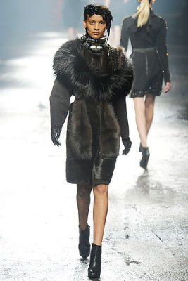 Lanvin F/W&apos;09 - Liya Kebede