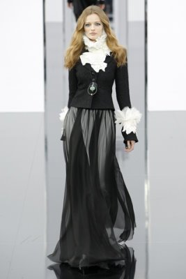 Chanel F/W&apos;09 - Edita Vilkeviciute