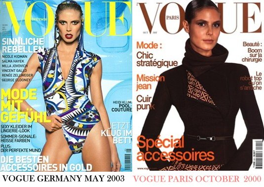 Vogue Cover - Heidi Klum