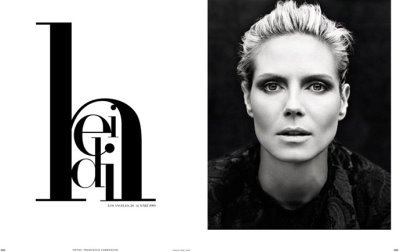 Vogue Germany June 2009 - Heidi Klum