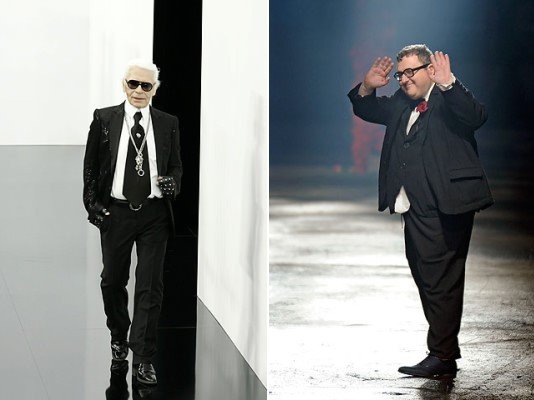 Karl Lagerfeld  &amp; Alber Elbaz 