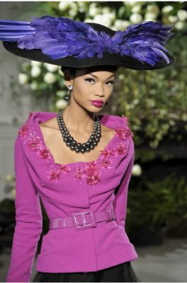 Christian Dior Haute Couture F/W 09.10 - Chanel Iman