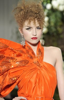 Christian Dior Haute Couture F/W 09.10 - Anabela Belikova
