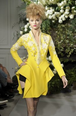 Christian Dior Haute Couture F/W 09.10 - Kasia Struss