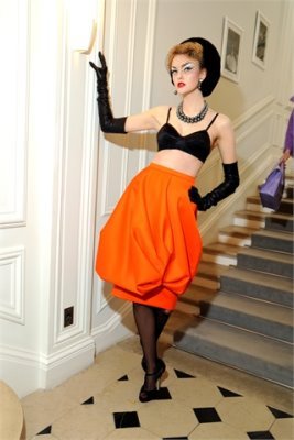 Christian Dior Haute Couture F/W 09.10 - Caroline Trentini