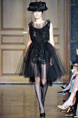 Christian Lacroix Haute Couture F/W 09.10 - Kori Richardson