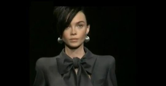 Armani Prive Haute Couture F/W 09.10 - Siri Tollerod