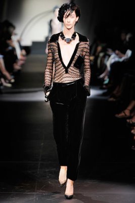 Armani Prive Haute Couture F/W 09.10 - Alana Zimmer