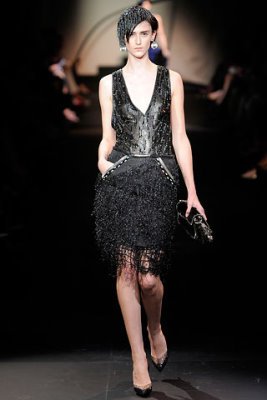 Armani Prive Haute Couture F/W 09.10 - Daiane Conterato