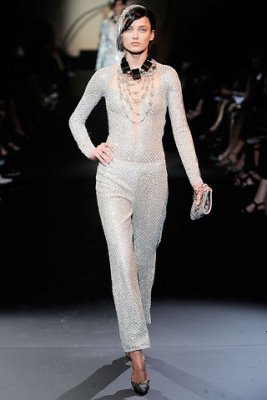 Armani Prive Haute Couture F/W 09.10 - Karmen Pedaru