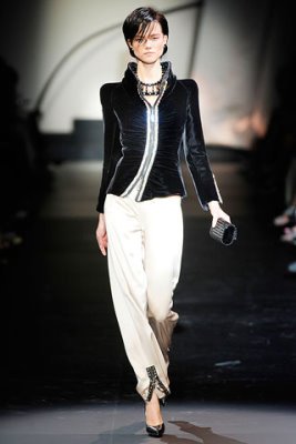 Armani Prive Haute Couture F/W 09.10 - Kasia Struss