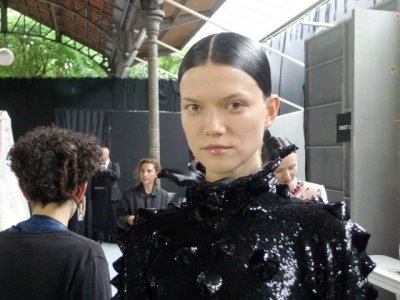 Givenchy Haute Couture F/W 09.10 - Kasia Struss