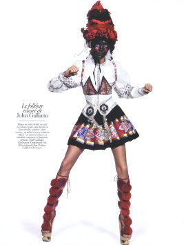 Vogue Paris August 2009 - Anja Rubik