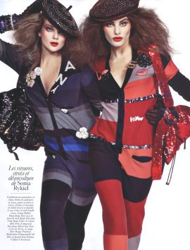Vogue Paris August 2009 - Eniko Mihalik &amp; Isabeli Fontana