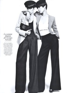Vogue Paris August 2009 -  Ranya Mordanova &amp; Tao Okamoto