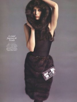 Vogue Paris August 2009 -  Raquel Zimmermann