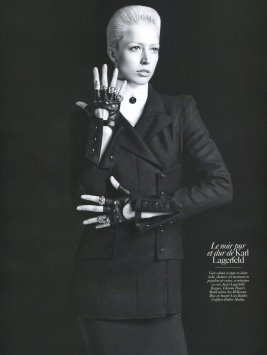 Vogue Paris August 2009 -  Raquel Zimmermann