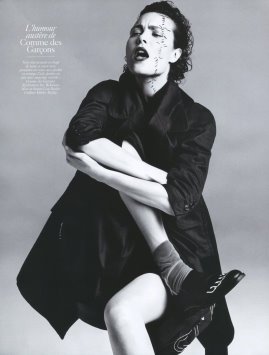 Vogue Paris August 2009 -  Shalom Harlow