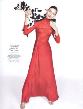 Vogue Paris August 2009 -  Shalom Harlow