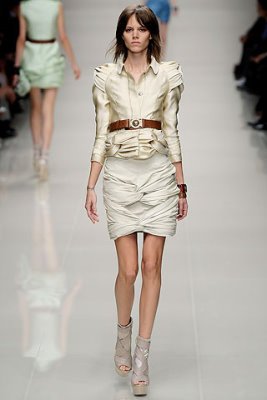 Burberry Prorsum S/S 2010 - Freja Beha Erichsen