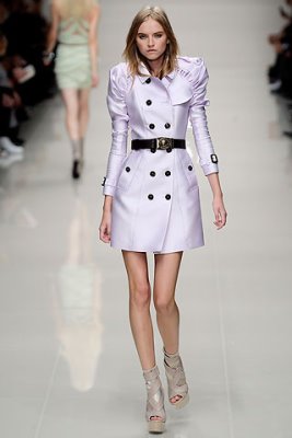 Burberry Prorsum S/S 2010 - Anabela Belikova