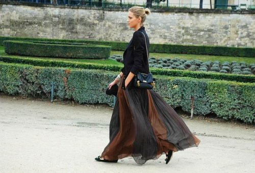 style.com:Tommy Ton - Anja Rubik