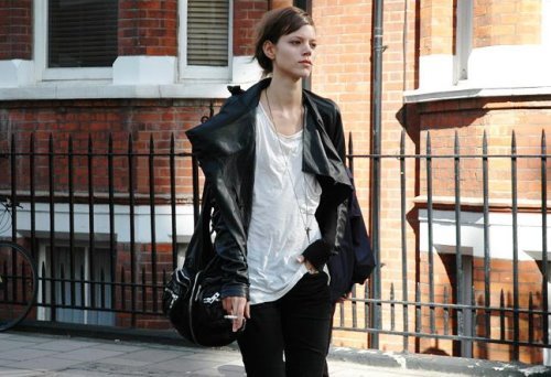 style.com:Tommy Ton - Freja Beha Erichsen