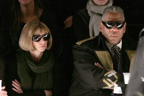 Anna Wintour &amp; Andre Leon Talley