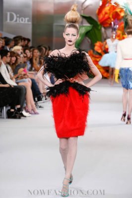 Christian Dior Haute Couture F/W 2010:Michaela Kocianova