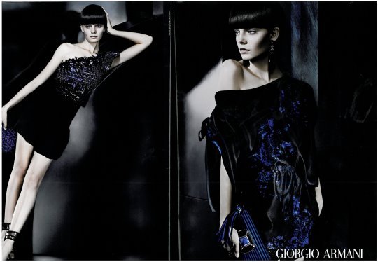 Giorgio Armani S/S 2010 : Nimue Smit 