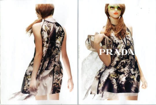 Prada S/S 2010 : Rasa Zukauskaite 