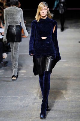 Alexander Wang F/W 2010 - Anja Rubik