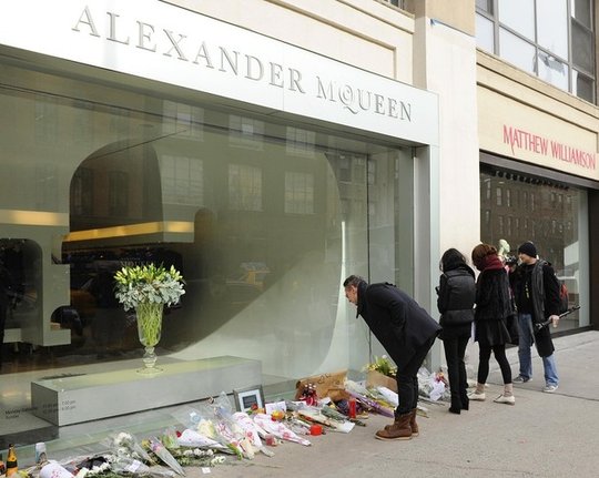 Alexander McQueen&apos;s boutique in New York City 