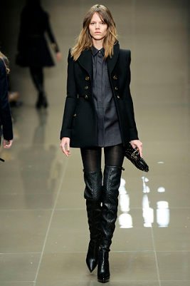 Burberry Prorsum F/W 2010 - Freja Beha Erichsen