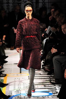 Prada F/W 2010 - Mariacarla Boscono