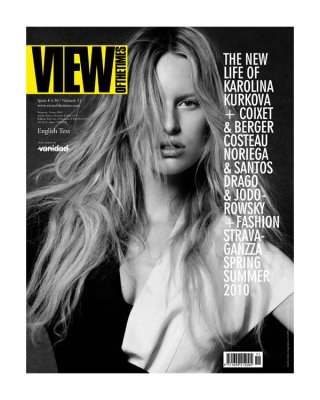 View of the Times Spring 2010:Karolina Kurkova 