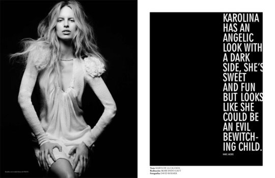 View of the Times Spring 2010:Karolina Kurkova 