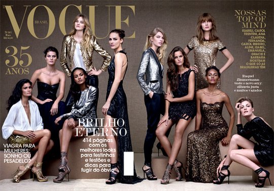 Vogue Brazil May 2010: 35th Anniversary Issue