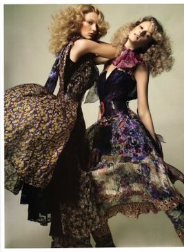 Vogue Nippon June 2010 : Sigrid Agren and Patricia van der Vliet 