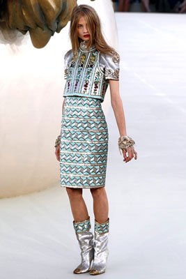 Chanel Haute Couture F/W 10.11:Anna Selezneva