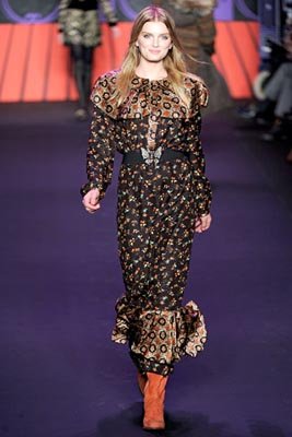Anna Sui F/W 2011 - Lily Donaldson