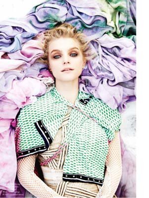 Russh April/May 2011:Jessica Stam