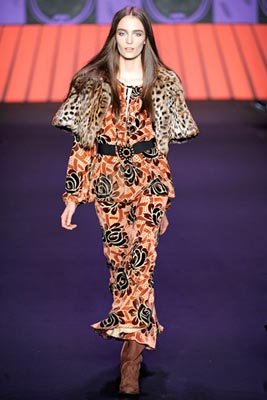 Anna Sui F/W 2011 - Zuzanna Bijoch